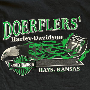 
                  
                    Load image into Gallery viewer, Vintage Harley Davidson &amp;quot;Doerflers&amp;quot; T-Shirt
                  
                