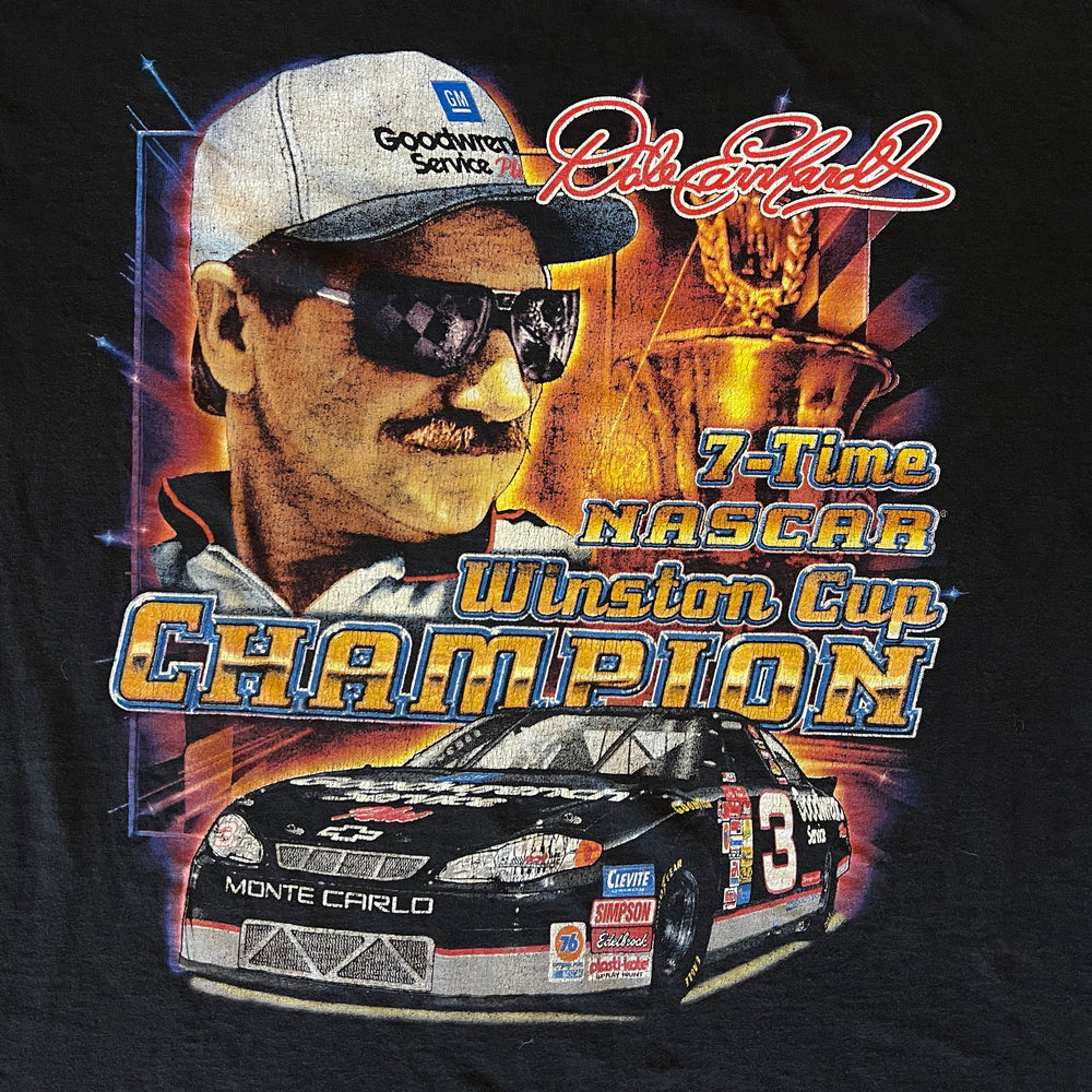 
                  
                    Load image into Gallery viewer, Vintage Dale Earnhardt  &amp;quot;7 Time Winston Cup Champion&amp;quot; T-Shirt
                  
                
