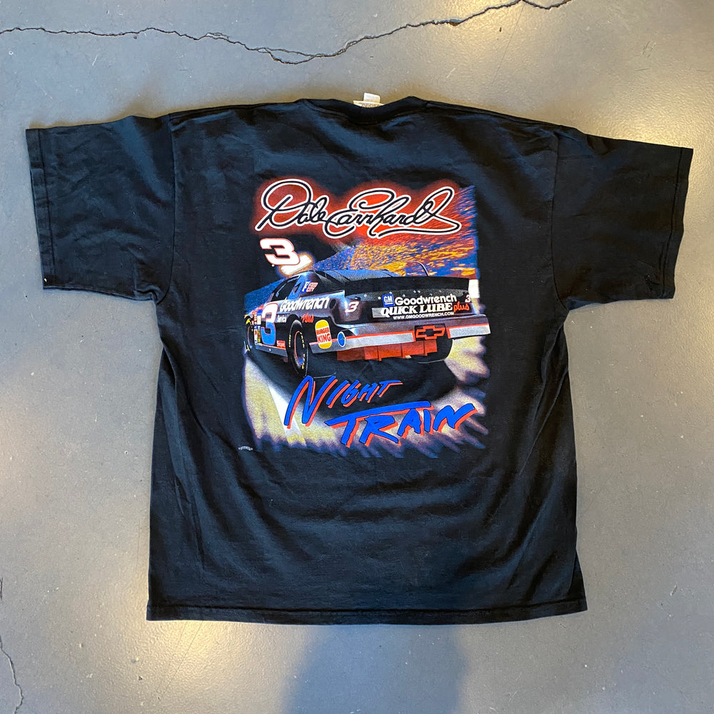 
                  
                    Load image into Gallery viewer, Vintage Dale Earnhardt &amp;quot;Night Train&amp;quot; NASCAR T-Shirt
                  
                