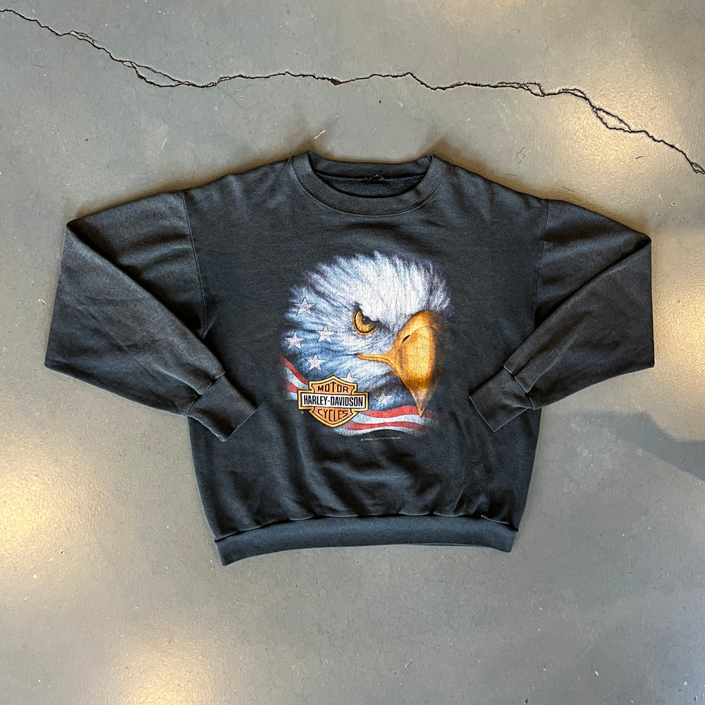 
                  
                    Load image into Gallery viewer, Vintage &amp;#39;92 Harley Davidson &amp;quot;Eagle&amp;quot; Crew
                  
                