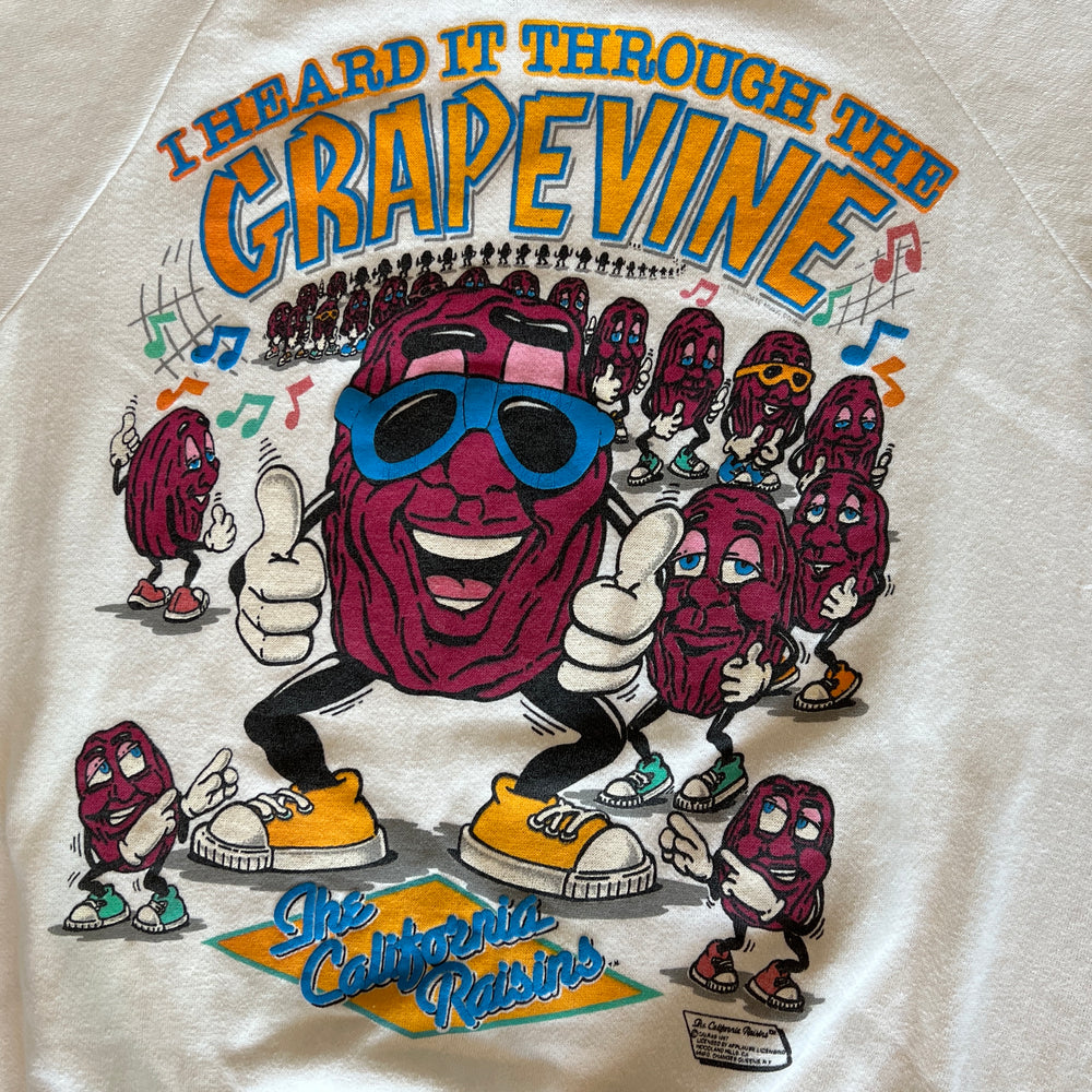 
                  
                    Load image into Gallery viewer, Vintage The California Raisins &amp;quot;Grapevine&amp;quot; Crew
                  
                