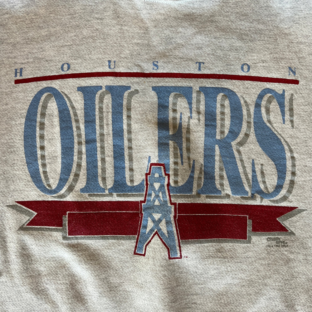 
                  
                    Load image into Gallery viewer, Vintage Team NFL &amp;quot;Houston Oilers&amp;quot; Crew
                  
                