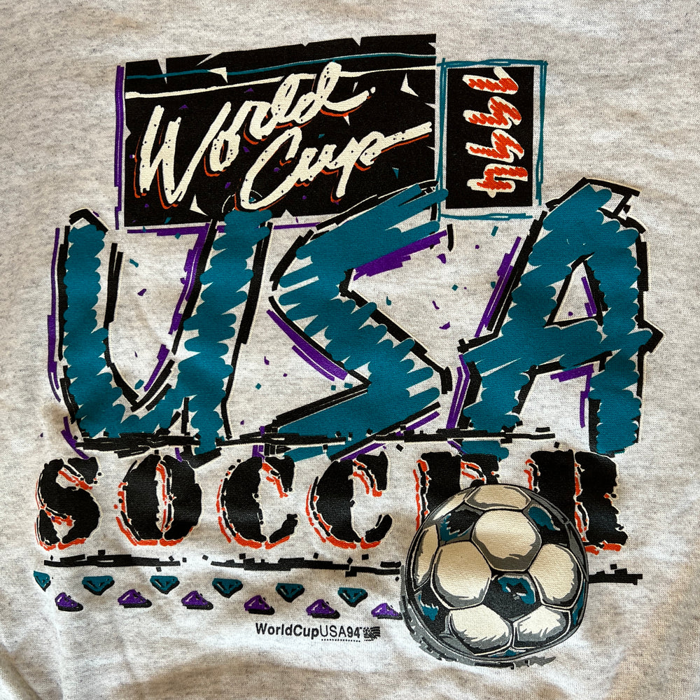 
                  
                    Load image into Gallery viewer, Vintage NWT World Cup USA 94 &amp;quot;USA Soccer&amp;quot; Crew
                  
                