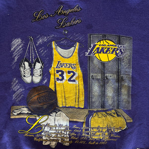 
                  
                    Load image into Gallery viewer, Vintage Nutmeg Los Angeles Lakers &amp;quot;Locker Room&amp;quot; Crew
                  
                