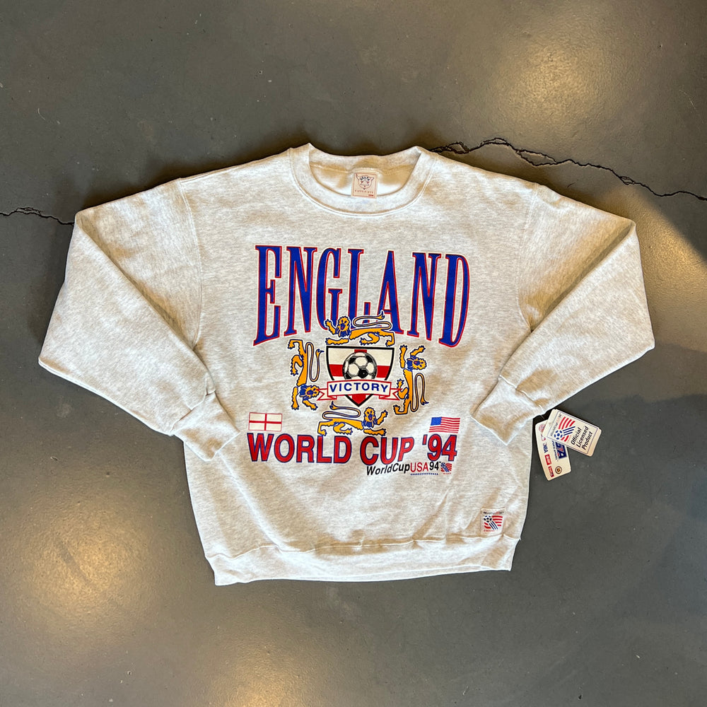 
                  
                    Load image into Gallery viewer, Vintage NWT World Cup USA 94 &amp;quot;England&amp;quot; Crew
                  
                