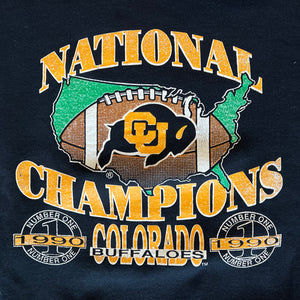 
                  
                    Load image into Gallery viewer, Vintage &amp;#39;90 Logo 7 Colorado &amp;quot;National Champions&amp;quot; Crew
                  
                