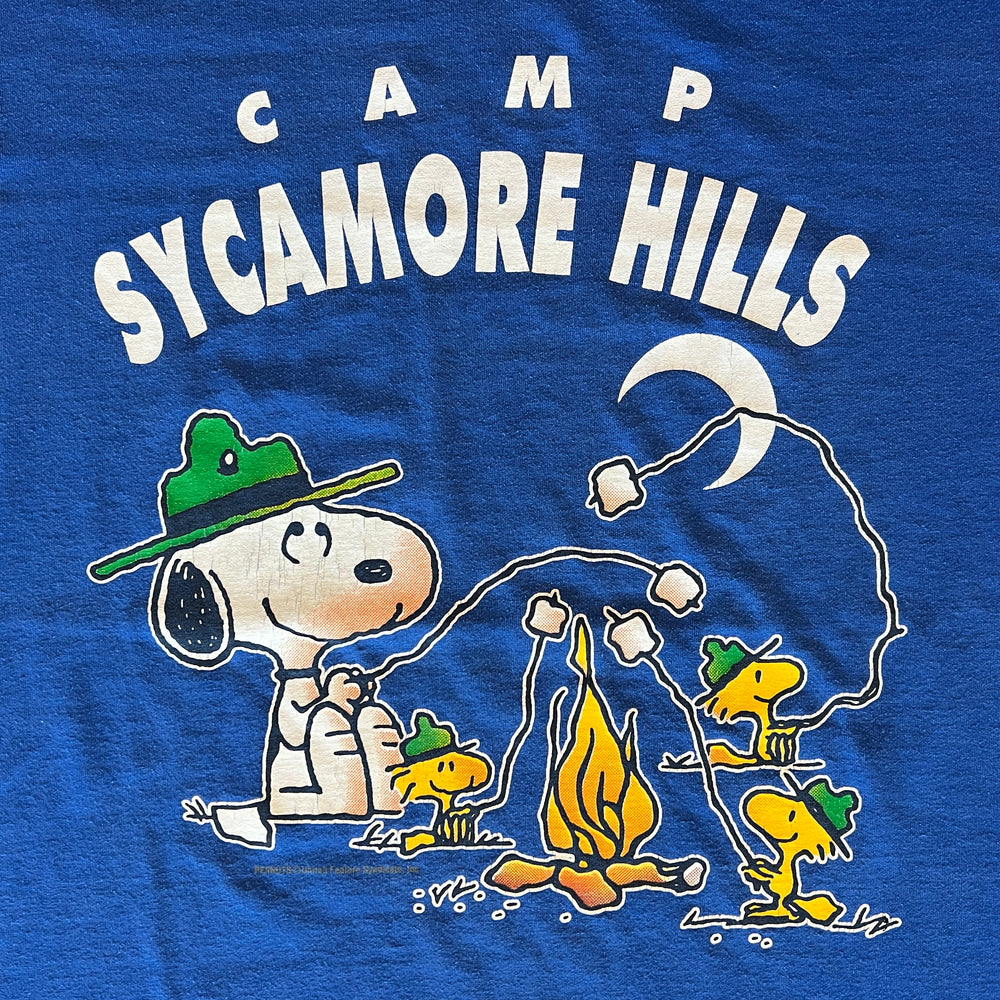 
                  
                    Load image into Gallery viewer, Vintage Snoopy &amp;quot;Camp Sycamore Hills&amp;quot; T-Shirt
                  
                