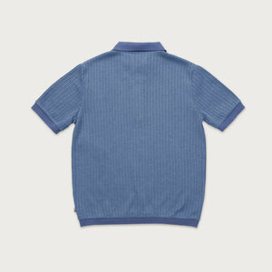 
                  
                    Load image into Gallery viewer, Honor The Gift Knit Polo - &amp;#39;Blue&amp;#39;
                  
                