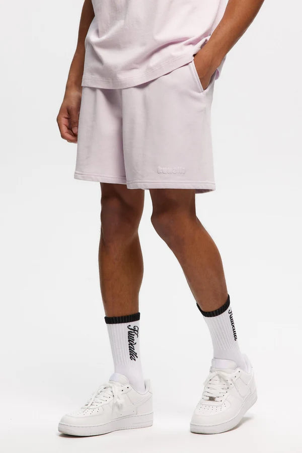 
                  
                    Load image into Gallery viewer, Kuwalla &amp;#39;Bubble&amp;#39; Sweat Shorts - &amp;#39;Orchid&amp;#39;
                  
                