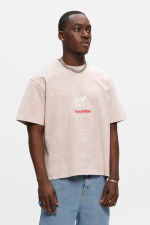 
                  
                    Load image into Gallery viewer, Kuwalla Oversized Heavy Tee - &amp;#39;Cupid Orchid&amp;#39;
                  
                