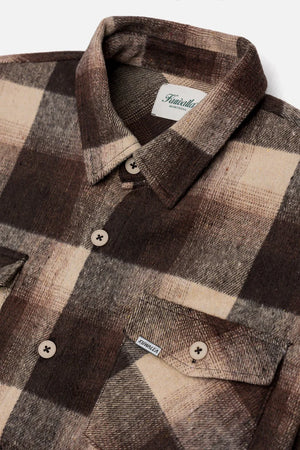 
                  
                    Load image into Gallery viewer, Kuwalla Flannel Overshirt - &amp;#39;Brown&amp;#39;
                  
                