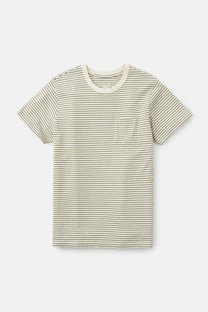 
                  
                    Load image into Gallery viewer, Katin Finley Pocket Tee - &amp;#39;Vintage White / Olive&amp;#39;
                  
                