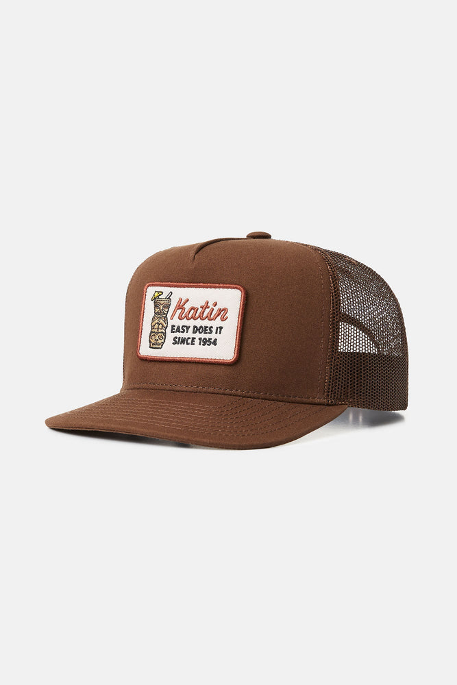 
                  
                    Load image into Gallery viewer, KATIN Tiki Trucker Hat - &amp;#39;Dark Brown&amp;#39;
                  
                