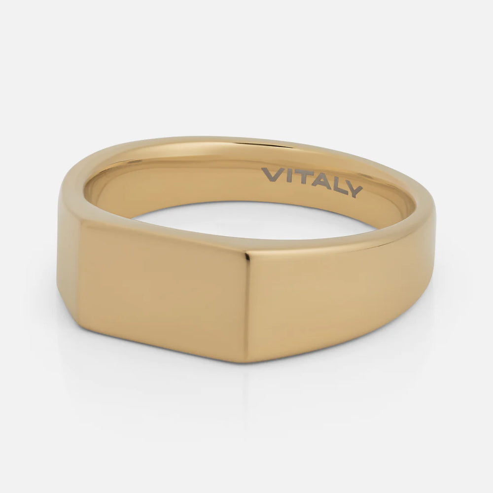 Vitaly 'Limit' Stainless Steel Ring - 'Gold'