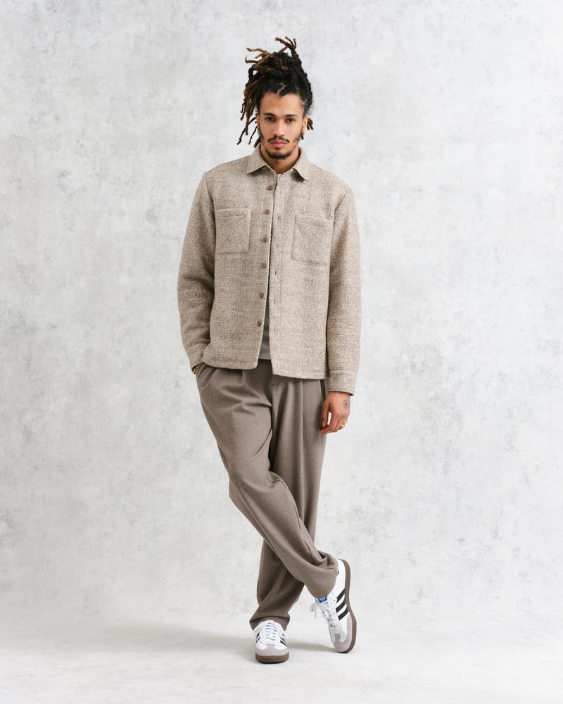 
                  
                    Load image into Gallery viewer, Wax London Mount Bobble Wool Overshirt - &amp;#39;Natural&amp;#39;
                  
                