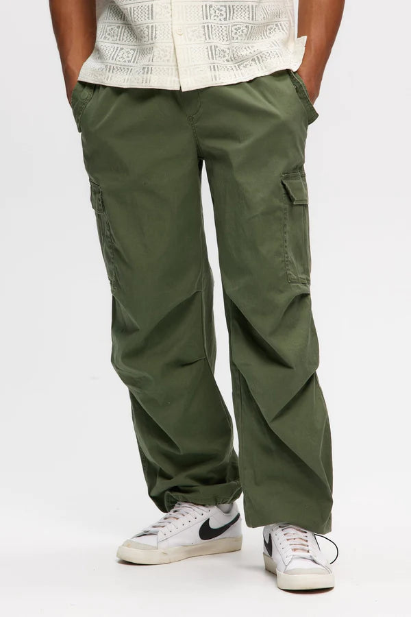 
                  
                    Load image into Gallery viewer, Kuwalla Parachute Pants - &amp;#39;Olive&amp;#39;
                  
                