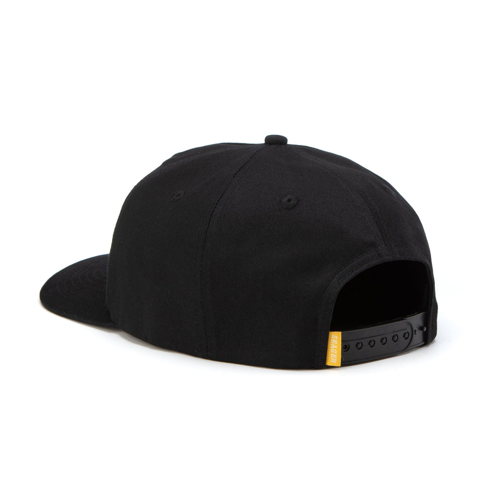 
                  
                    Load image into Gallery viewer, SEAGER &amp;#39;Good as Good Can Be&amp;#39; Snapback - &amp;#39;Black&amp;#39;
                  
                