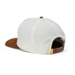 
                  
                    Load image into Gallery viewer, SEAGER &amp;#39;Buckle&amp;#39; Snapback - &amp;#39;Cream / Brown&amp;#39;
                  
                