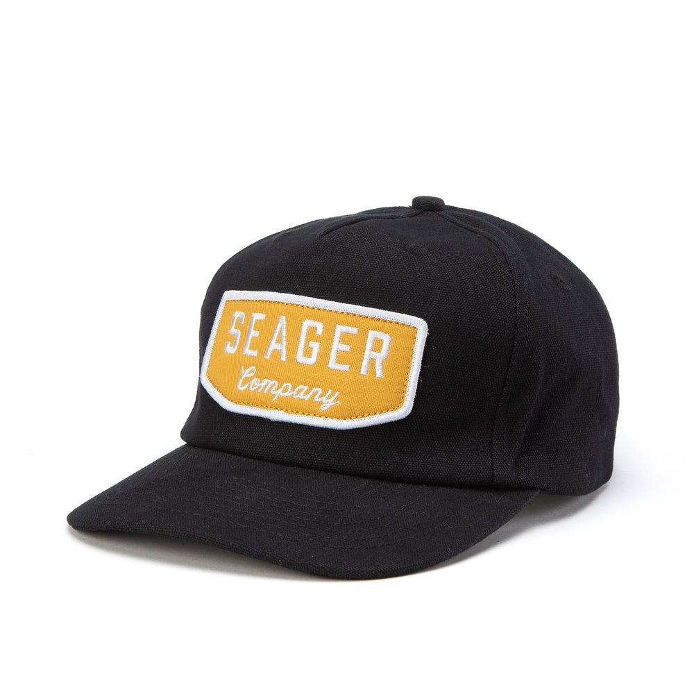 SEAGER Wilson Snapback - 'Black/Gold'