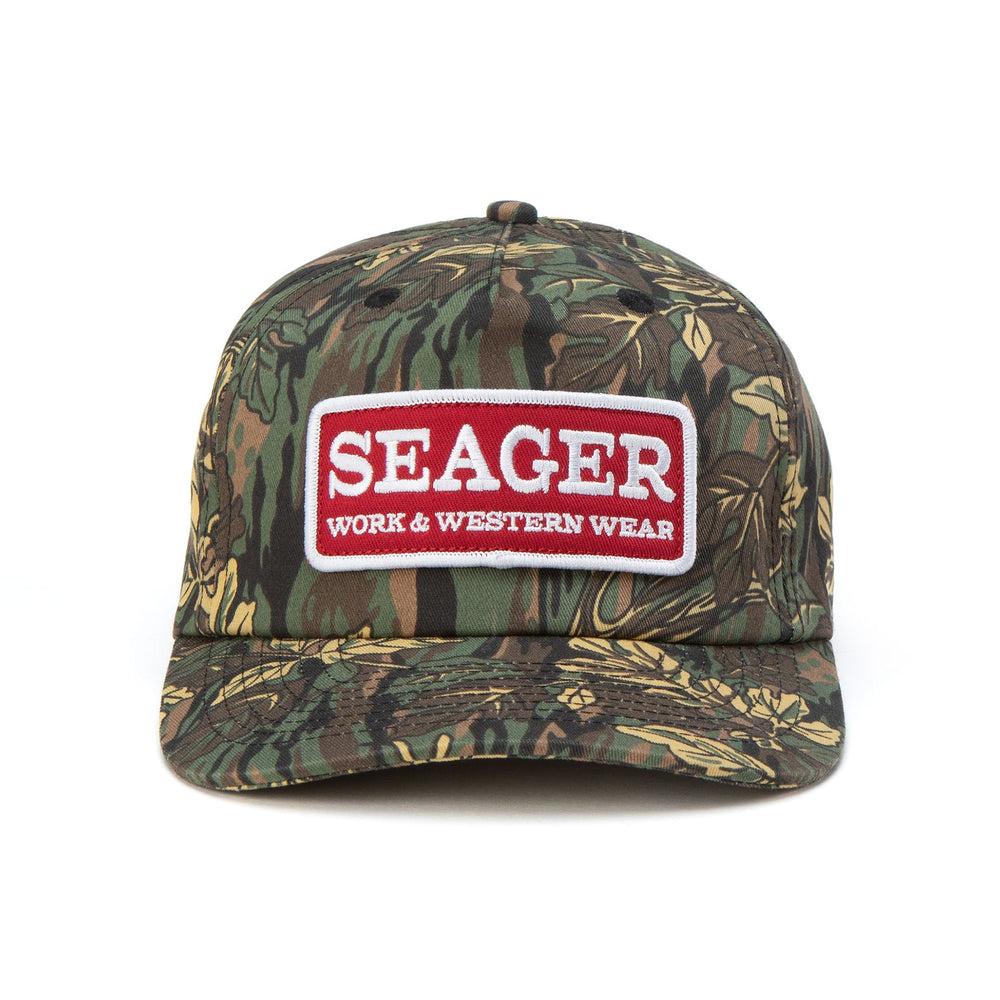 
                  
                    Load image into Gallery viewer, SEAGER &amp;#39;Farrier&amp;#39; Snapback - &amp;#39;Camo&amp;#39;
                  
                