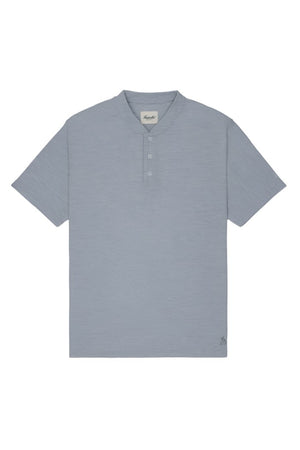 
                  
                    Load image into Gallery viewer, Kuwalla Slub SS Henley Tee - &amp;#39;Charcoal&amp;#39;
                  
                