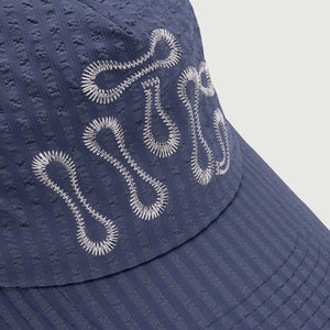 
                  
                    Load image into Gallery viewer, Honor The Gift Seersucker Cap - &amp;#39;Blue&amp;#39;
                  
                