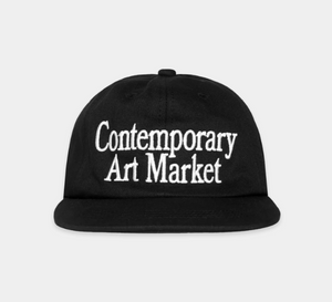 
                  
                    Load image into Gallery viewer, Market &amp;#39;Contemporary Art Market&amp;#39; Dad Hat - &amp;#39;Black&amp;#39;
                  
                