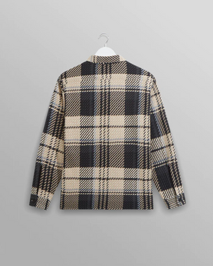 
                  
                    Load image into Gallery viewer, Wax London Whiting Overshirt Spear Check - &amp;#39;Black / Ecru&amp;#39;
                  
                