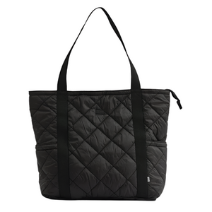 
                  
                    Load image into Gallery viewer, Wax London &amp;#39;Black Quilted Work Tote Bag&amp;#39;
                  
                