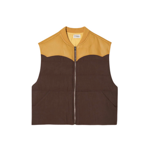 
                  
                    Load image into Gallery viewer, Elwood Western Puffer Vest - &amp;#39;Tan&amp;#39;
                  
                