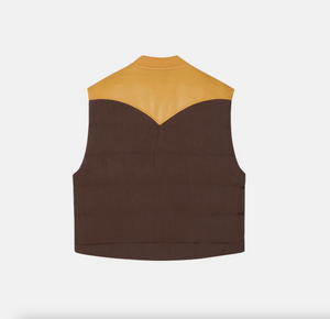 
                  
                    Load image into Gallery viewer, Elwood Western Puffer Vest - &amp;#39;Tan&amp;#39;
                  
                