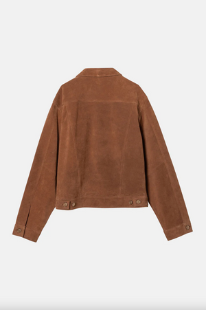 
                  
                    Load image into Gallery viewer, Elwood Suede Jacket - &amp;#39;Brown Suede&amp;#39;
                  
                