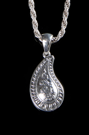 
                  
                    Load image into Gallery viewer, For Those Who Sin &amp;#39;Paisley Charm Necklace&amp;#39;
                  
                