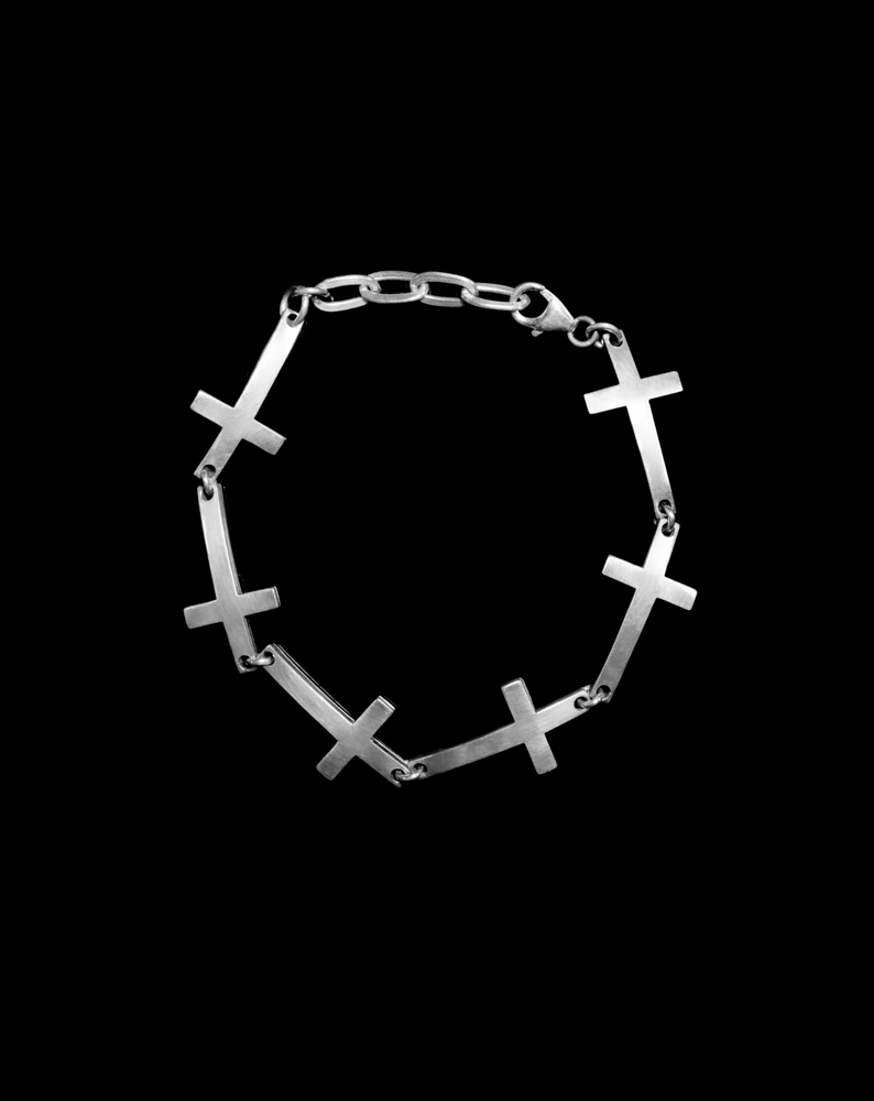 
                  
                    Load image into Gallery viewer, For Those Who Sin &amp;#39;Sanctified Cross Bracelet&amp;#39;
                  
                