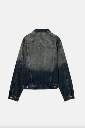 
                  
                    Load image into Gallery viewer, Elwood Garage Denim Jacket - &amp;#39;Nine to Five&amp;#39;
                  
                