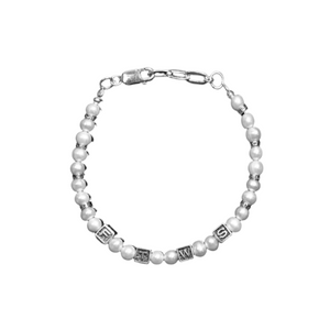 
                  
                    Load image into Gallery viewer, For Those Who Sin &amp;#39;Block Pearl Bracelet&amp;#39;
                  
                