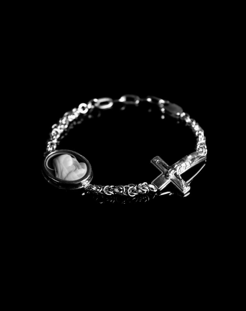 
                  
                    Load image into Gallery viewer, For Those Who Sin &amp;#39;Cameo Bracelet&amp;#39;
                  
                