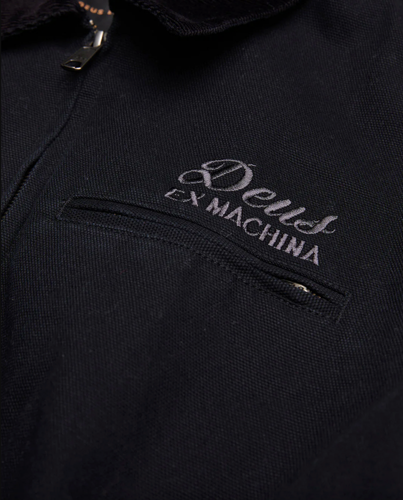 
                  
                    Load image into Gallery viewer, Deus Ex Machina &amp;#39;Address&amp;#39; Workwear Jacket - &amp;#39;Black&amp;#39;
                  
                