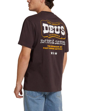 
                  
                    Load image into Gallery viewer, Deus Ex Machina Buckle Up Tee - &amp;#39;Chocolate Brown&amp;#39;
                  
                