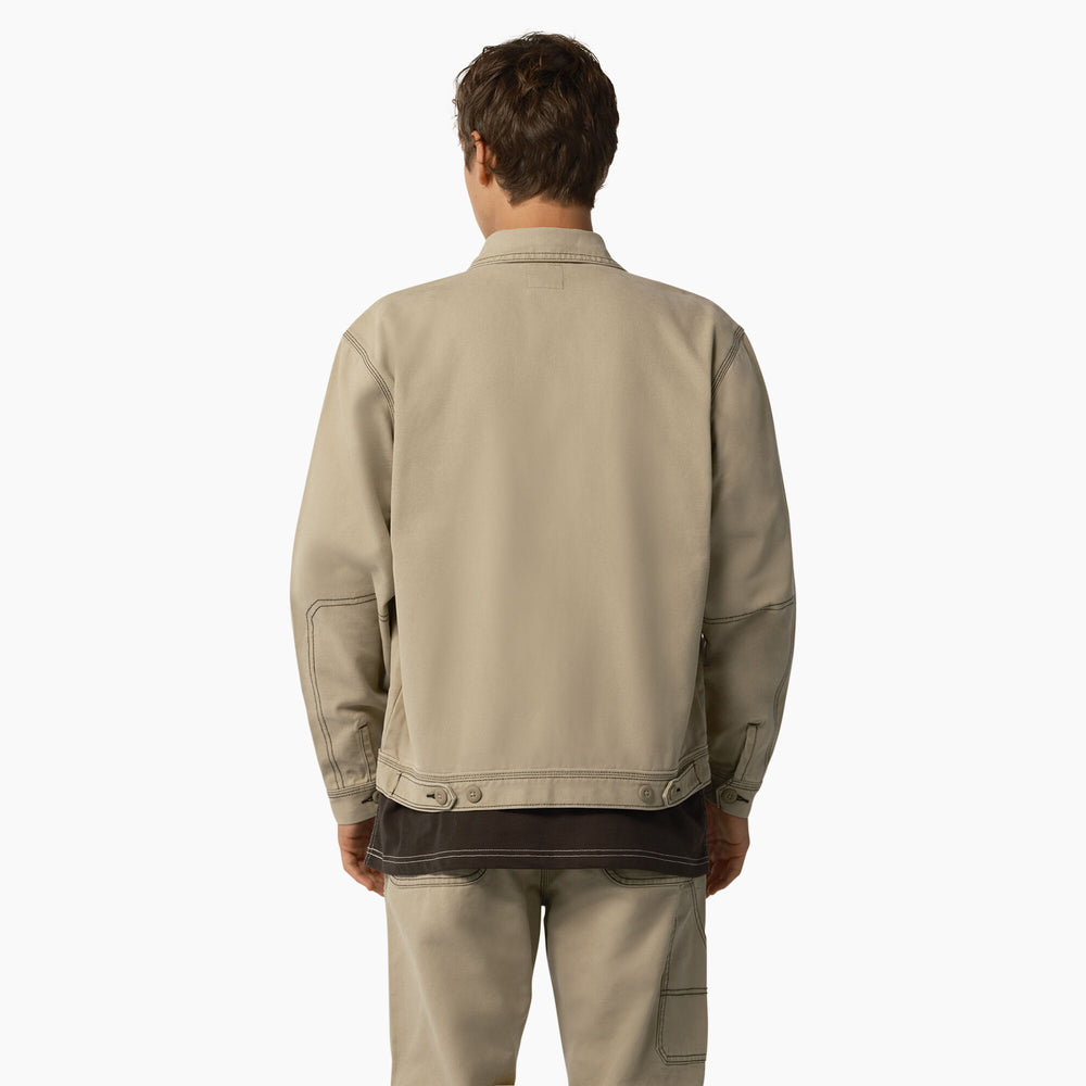 
                  
                    Load image into Gallery viewer, Dickies Duck Contrast Stitch Jacket -&amp;#39;Stonewashed Desert Sand / Black&amp;#39;
                  
                