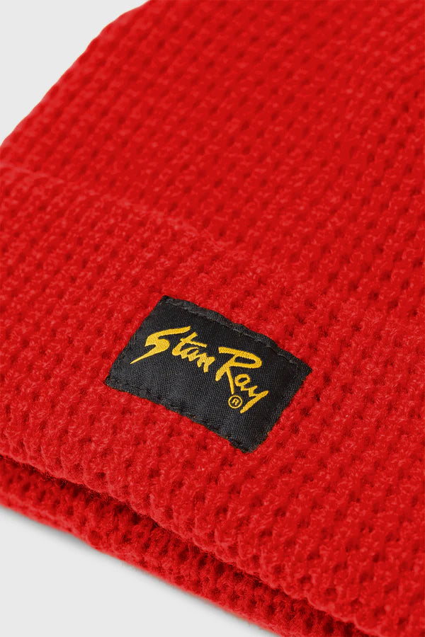 
                  
                    Load image into Gallery viewer, Stan Ray Waffle Beanie&amp;#39; - &amp;#39;Red&amp;#39;
                  
                