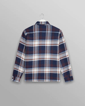 
                  
                    Load image into Gallery viewer, Wax London Whiting Overshirt Astro Check - &amp;#39;Navy&amp;#39;
                  
                