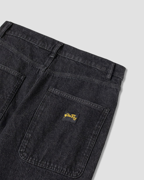 
                  
                    Load image into Gallery viewer, Stan Ray Wide 5 Jean - &amp;#39;Charcoal Denim&amp;#39;
                  
                