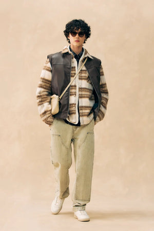 
                  
                    Load image into Gallery viewer, Kuwalla Mohair Overshirt - &amp;#39;Beige&amp;#39;
                  
                