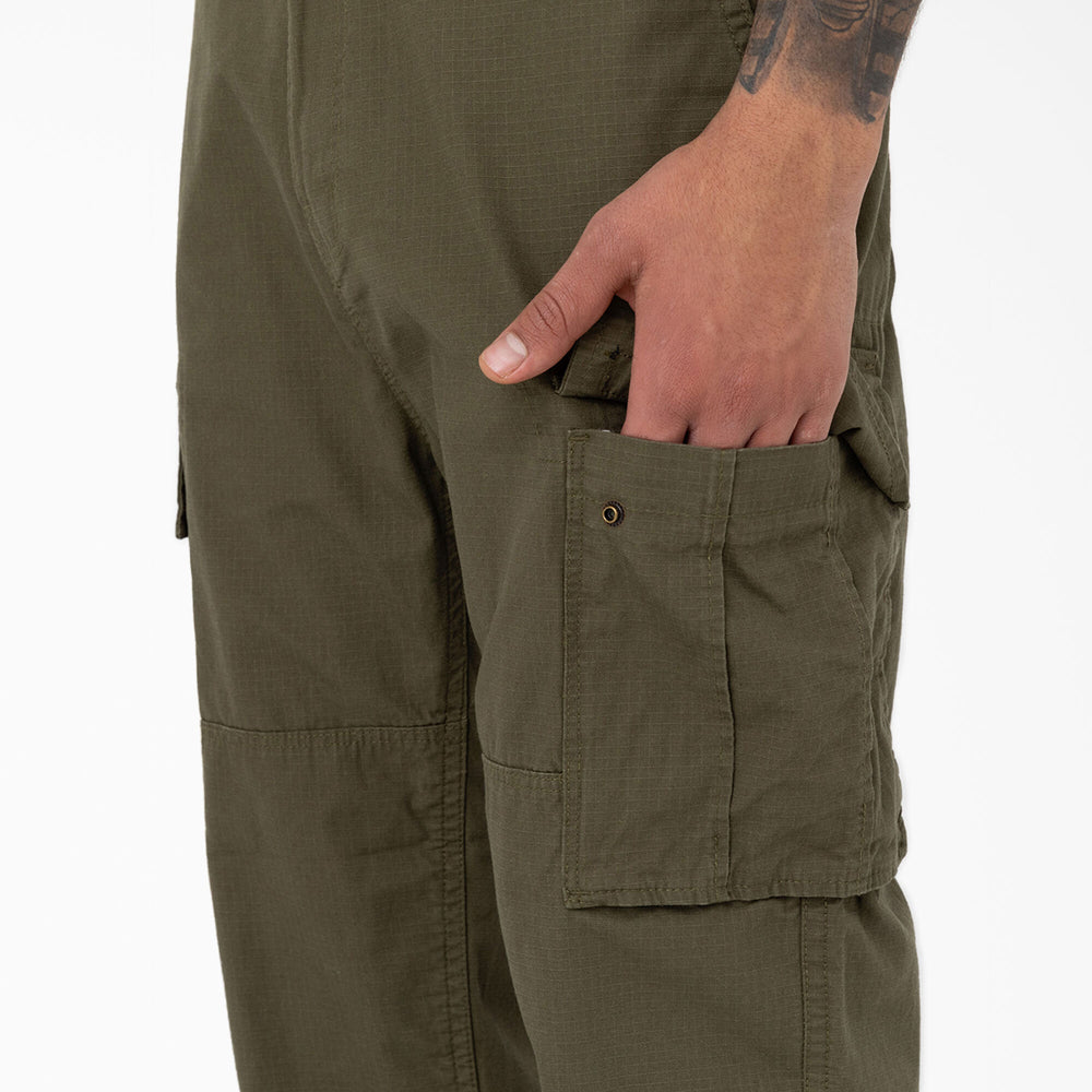 Dickies Eagle Bend Relaxed Fit Ripstop Cargo Pants Military Green