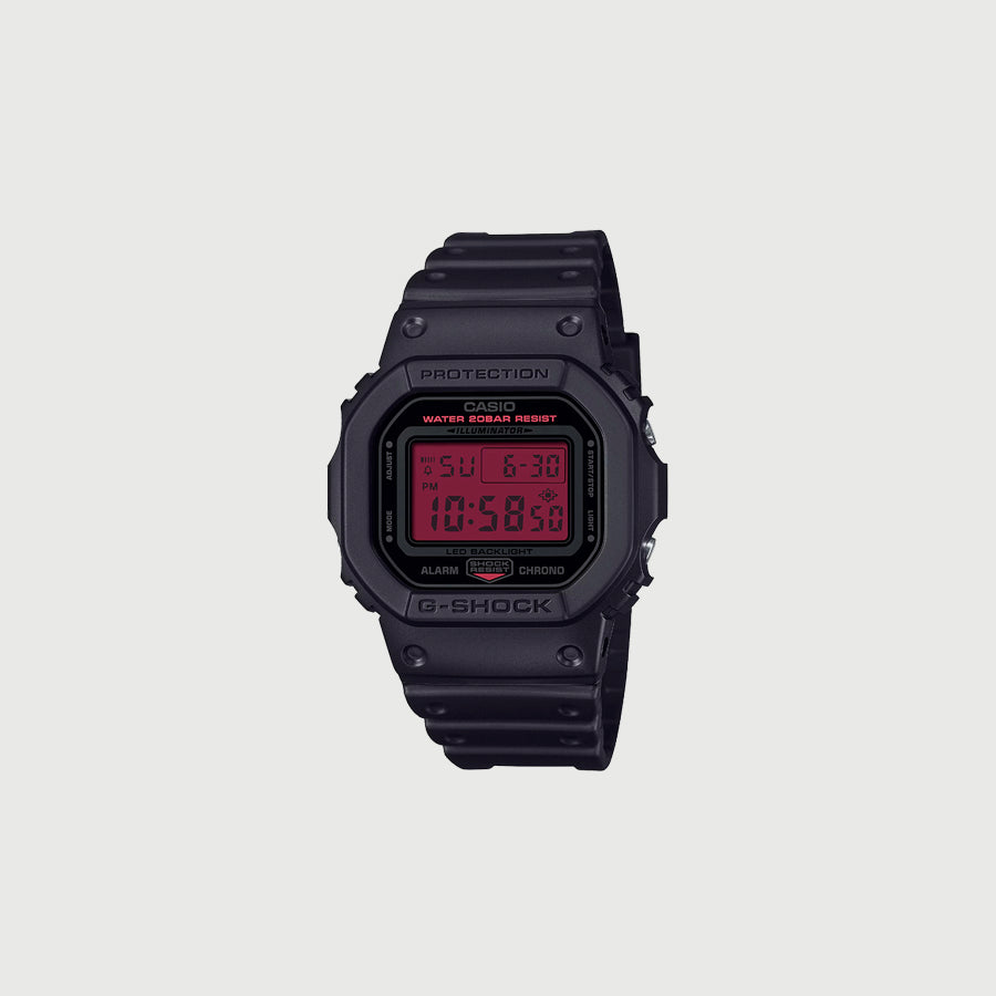 G-Shock DW5600BBR-1 - Black / Red – FORTS