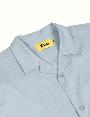 
                  
                    Load image into Gallery viewer, Duvin Basic&amp;#39;s Leisure Stretch Button-Up - &amp;#39;Blue&amp;#39;
                  
                