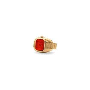 
                  
                    Load image into Gallery viewer, BREDA Nocturne Time Ring - &amp;#39;Deep Gold / Flame&amp;#39;
                  
                