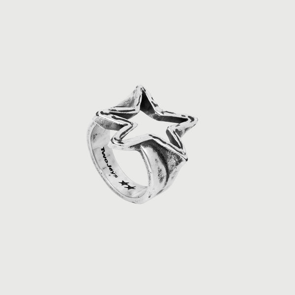 Two Jeys Ignorant Empty Star Ring – FORTS