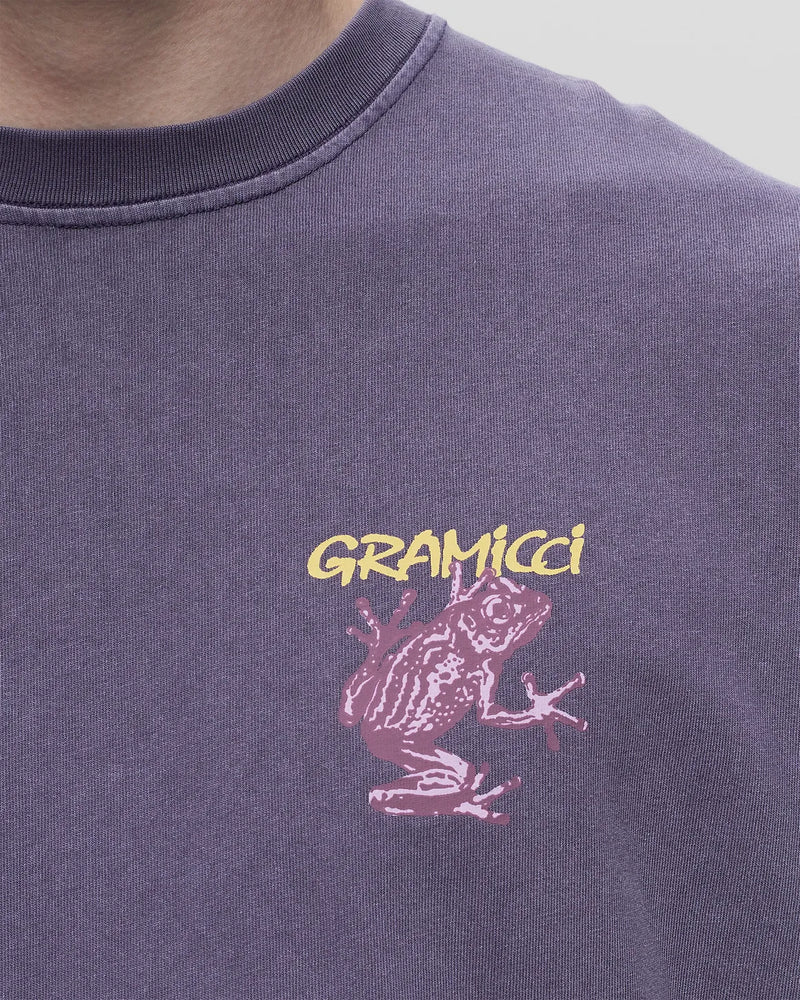 
                  
                    Load image into Gallery viewer, Gramicci Sticky Frog Tee - &amp;#39;Purple Pigment&amp;#39;
                  
                
